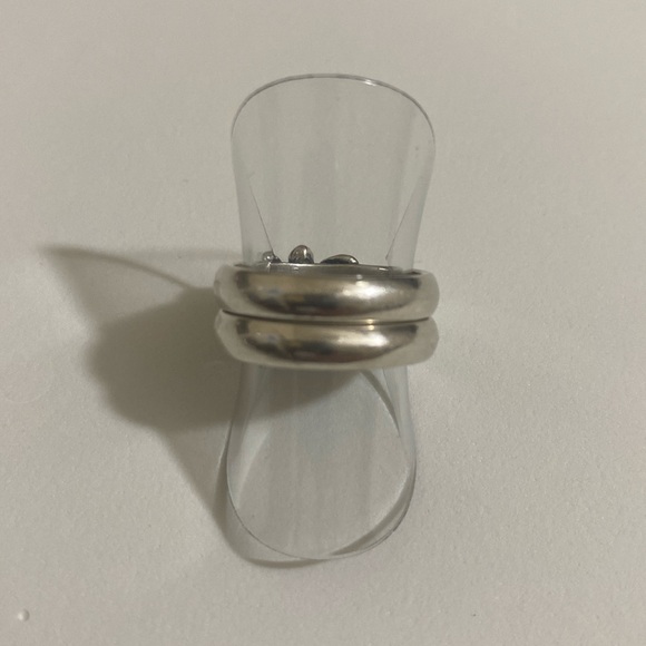 Vintage Sterling Silver Turtle Ring Size 6 - Picture 2 of 6